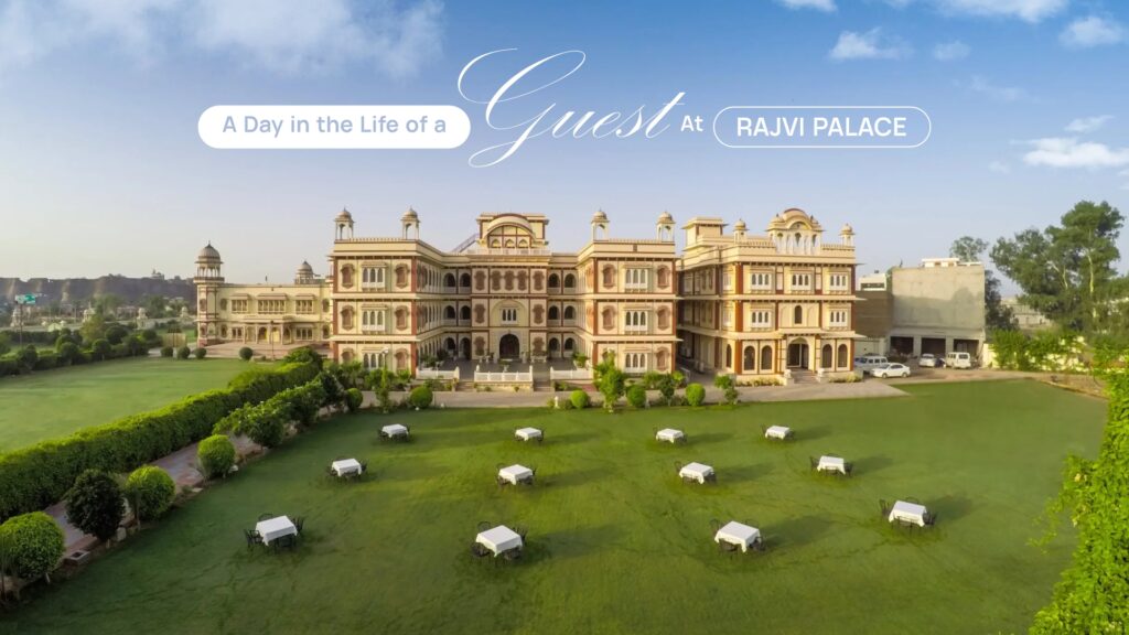 Guest at Rajvi Palace