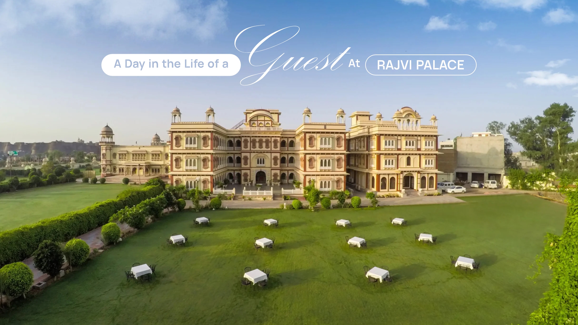 A Day in the Life of a Guest at Rajvi Palace