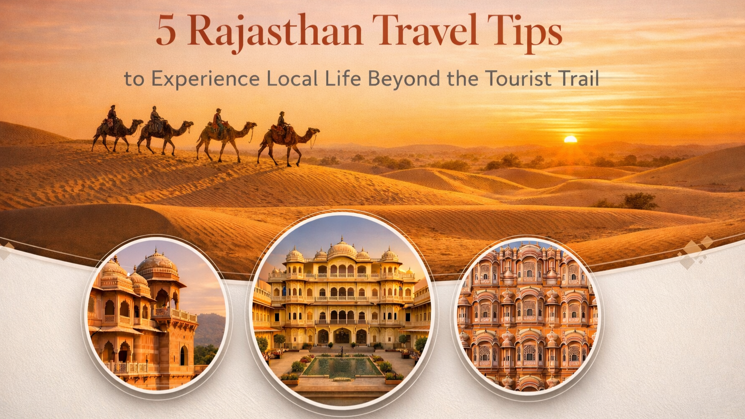 5 Rajasthan Travel Tips to Experience Local Life Beyond the Tourist Trail