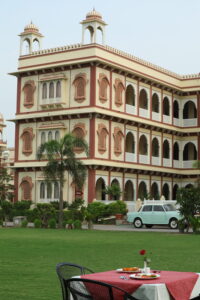 Hanumangarh resort heritage architecture Rajvi Palace