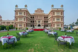 heritage hotel stay Rajvi Palace Hanumangarh Rajasthan