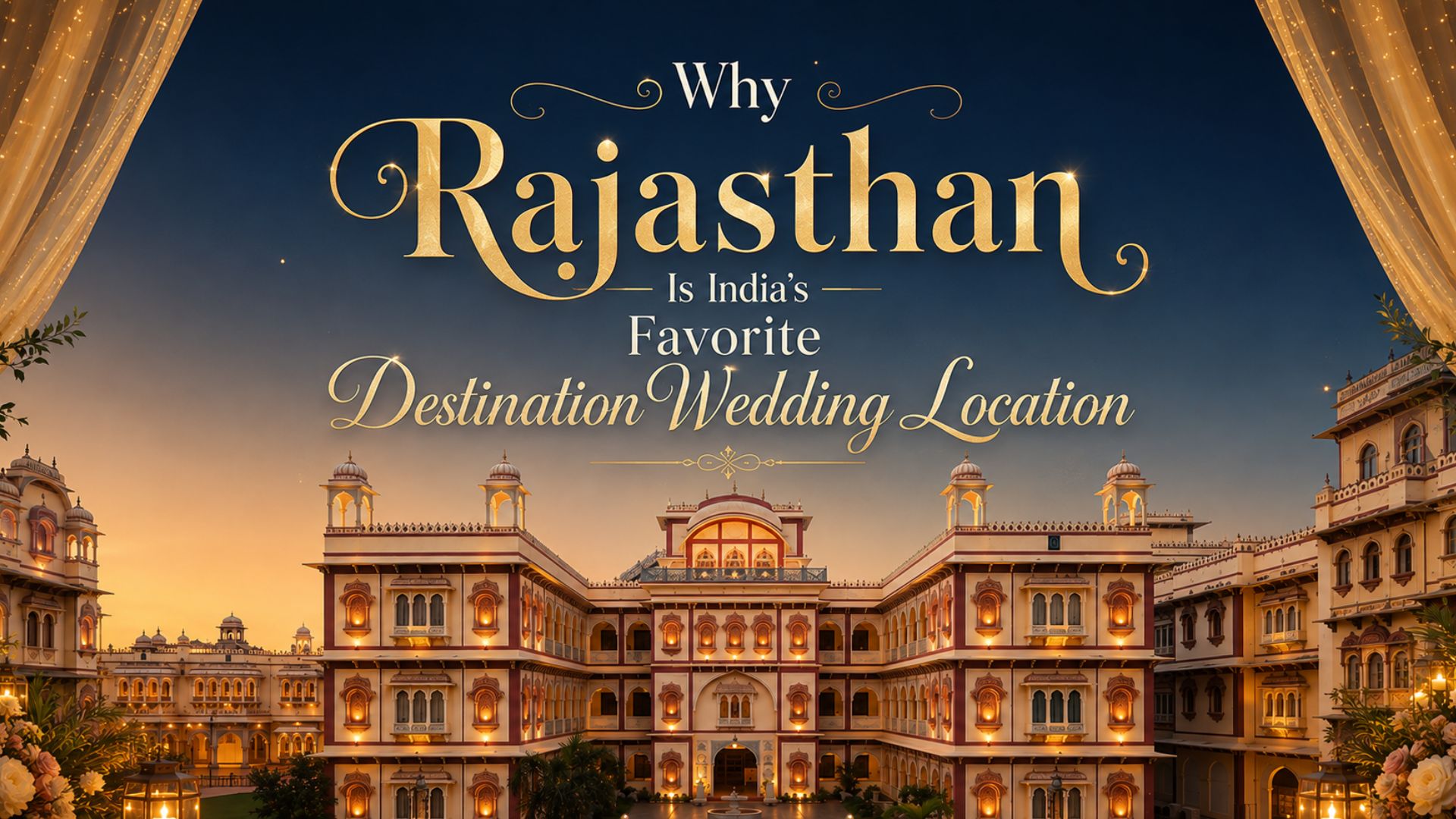Why Rajasthan Is India’s Favorite Destination Wedding Location