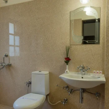 Standard room bathroom